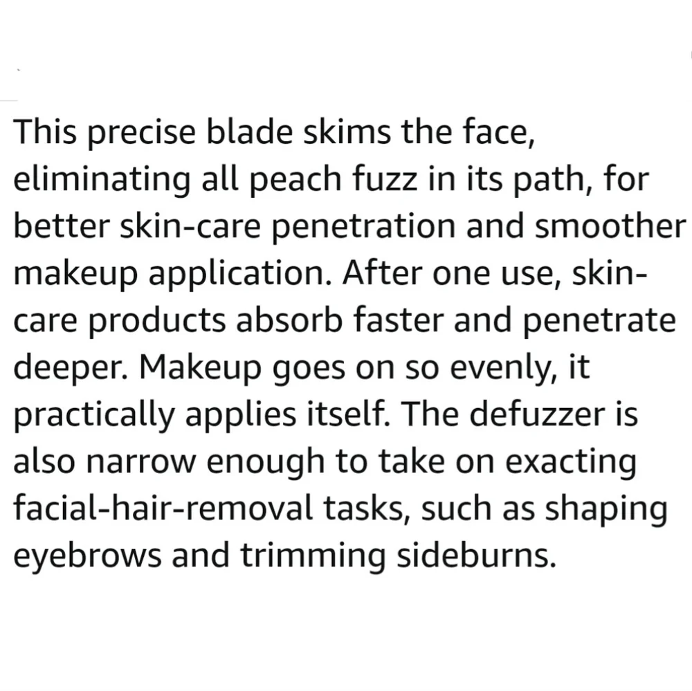 Facial Dermaplaning Tool / Facial Razor